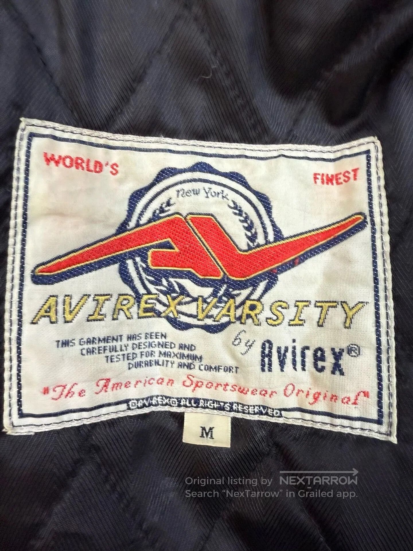 Avirex Avirex Men's A2 Flight Jacket. Size US M / EU 48-50 / 2 - 4 Thumbnail