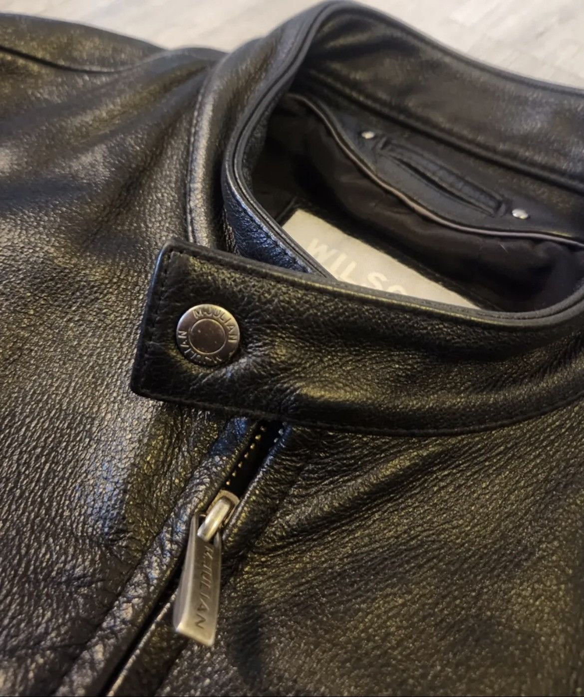 Wilsons Leather wilson’s leather m julian vintage leather jacket Size US L / EU 52-54 / 3 - 6 Thumbnail