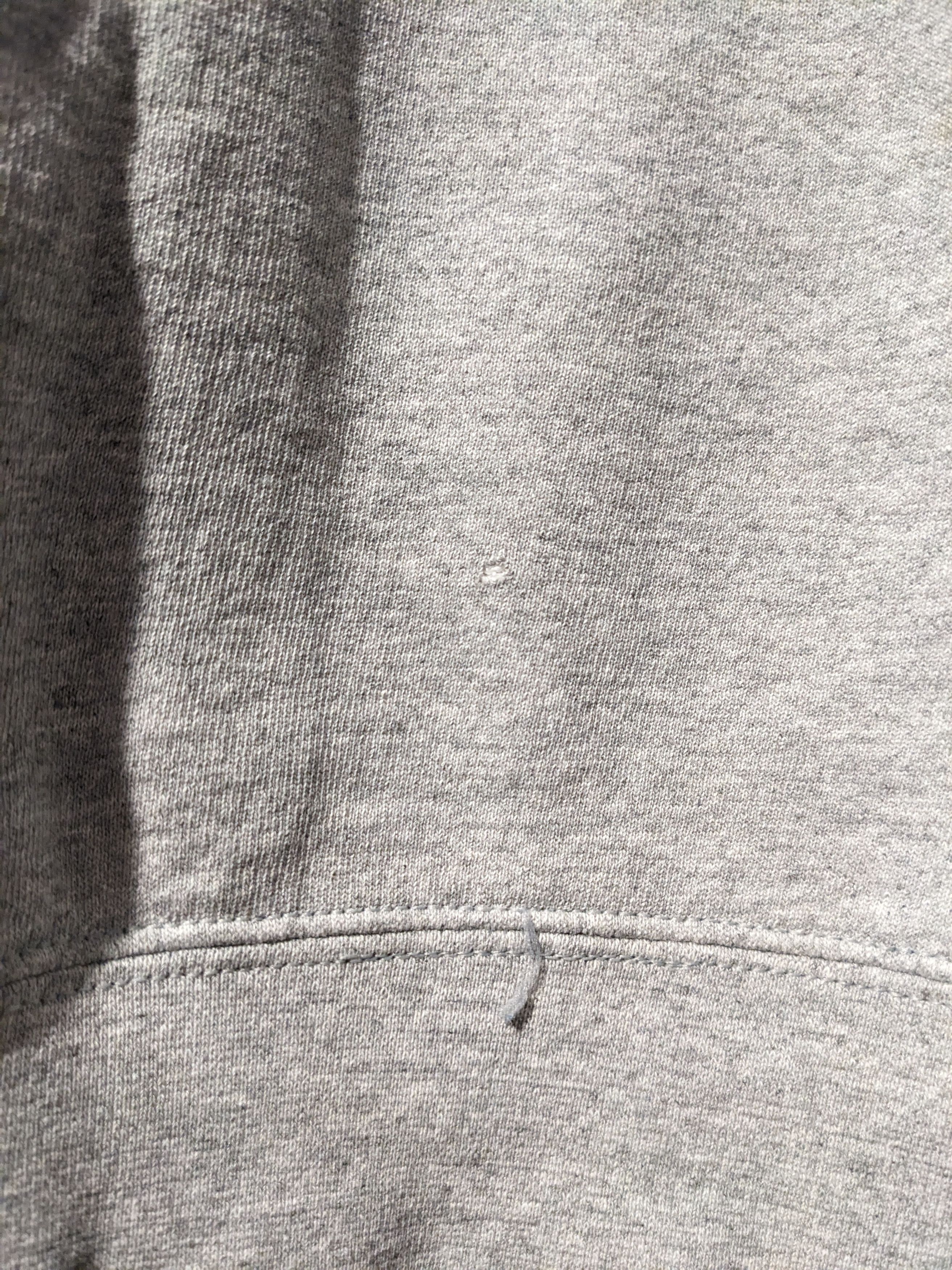 Nike × Vintage Vintage Y2K Nike Center Swoosh Gray X-Large Hoodie Size US XL / EU 56 / 4 - 17 Thumbnail