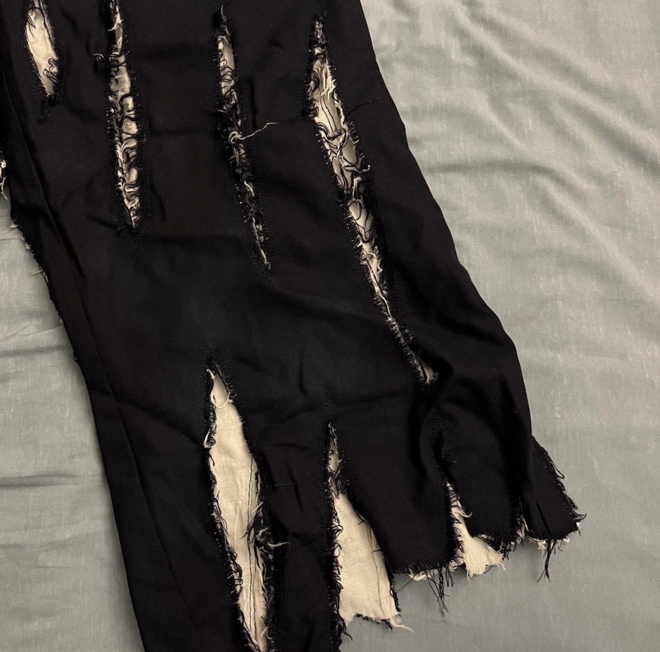 Other Minus slashed cropped capris cotton pants Size US 31 - 2 Thumbnail