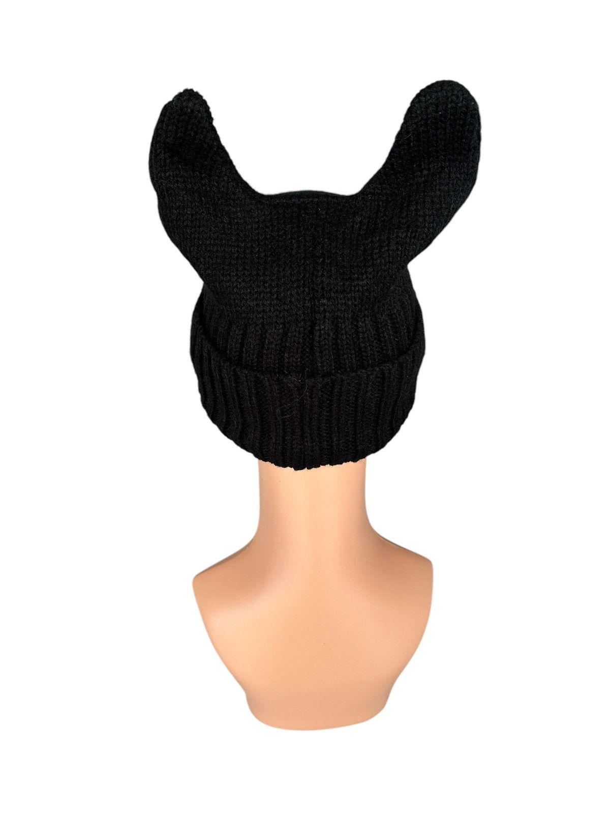 Japanese Brand × Kapital × Vintage Horn Devil Japanese Punk Bondage Knitt Beanie Hats Size ONE SIZE - 3 Thumbnail