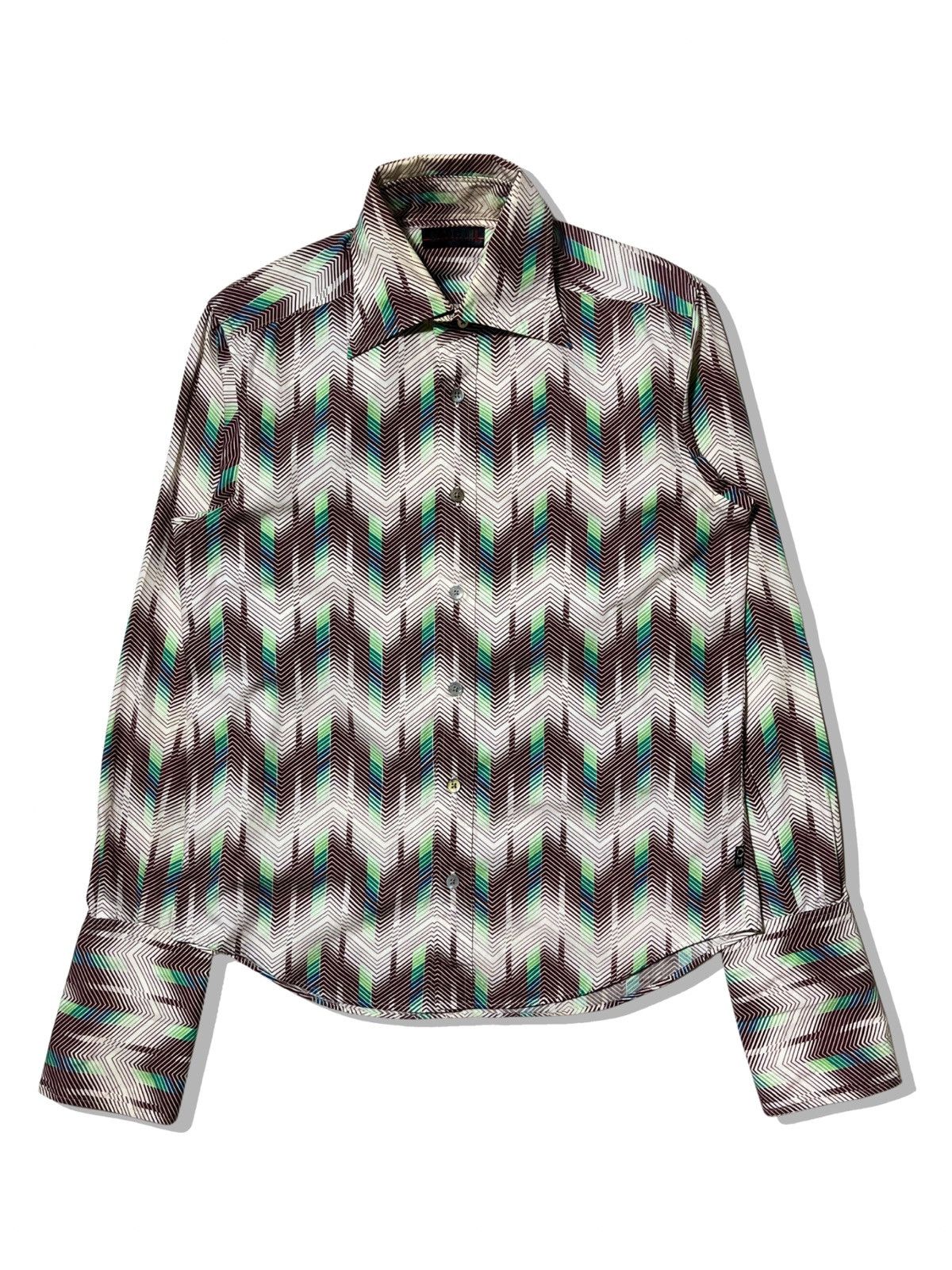 Morgan De Toi Morgan De Toi Homme - Abstract Chevron Geometric Pattern Size US M / EU 48-50 / 2 - 1 Thumbnail