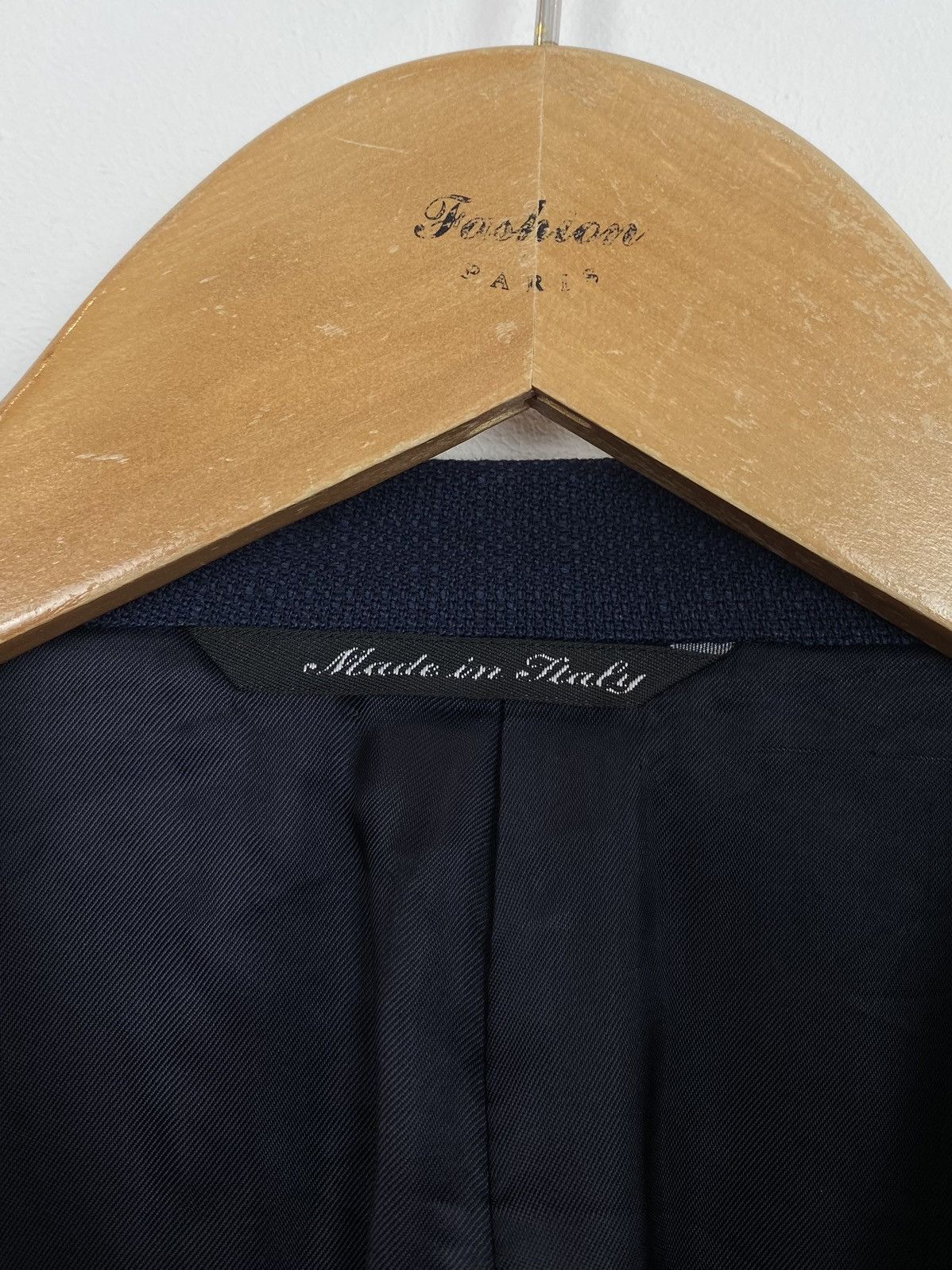Designer Canali Pure Wool Two Buttons Blazer Jacket Men’s 56 Blue Size 54R - 7 Thumbnail