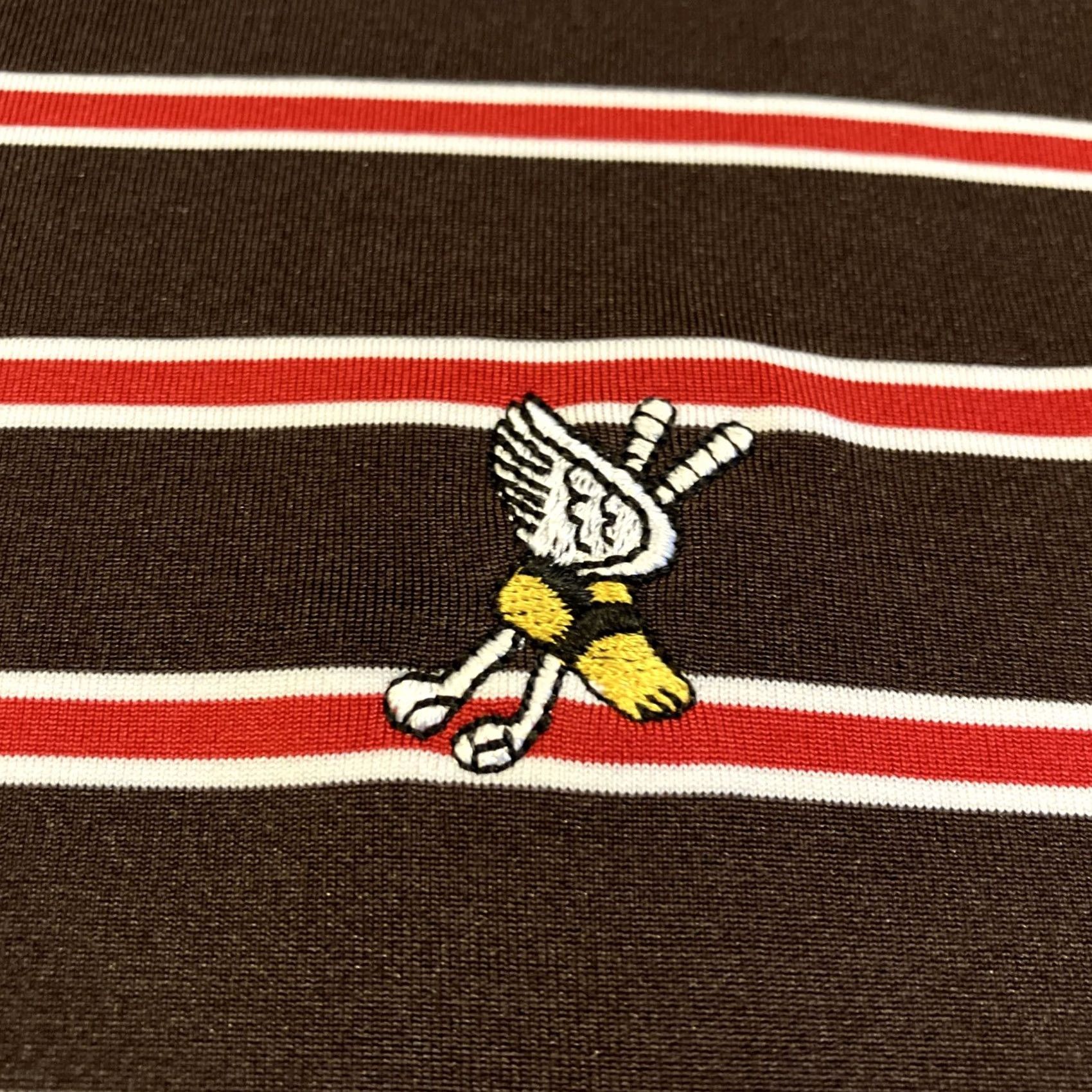Vintage FAIRWAY & GREENE Winged Foot Black Striped Golf Polo Men XL Size US XL / EU 56 / 4 - 2 Thumbnail