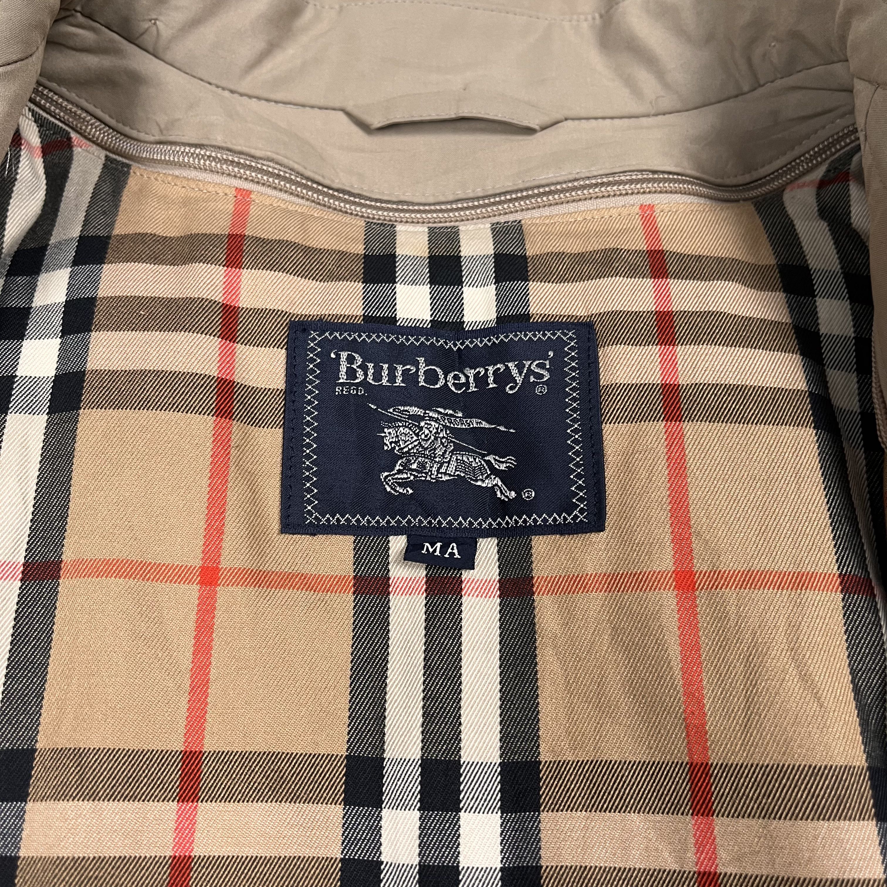 Burberry Prorsum Burberry Novacheck Trench Coat Size US XL / EU 56 / 4 - 7 Thumbnail
