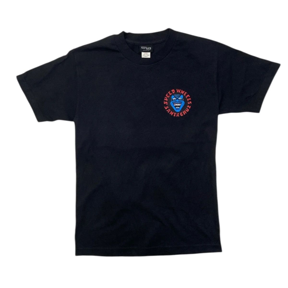 Santa Cruz Skateboards Vintage 90s Santa Cruz Speed Wheels Screaming Hand Tee Size US S / EU 44-46 / 1 - 1 Thumbnail