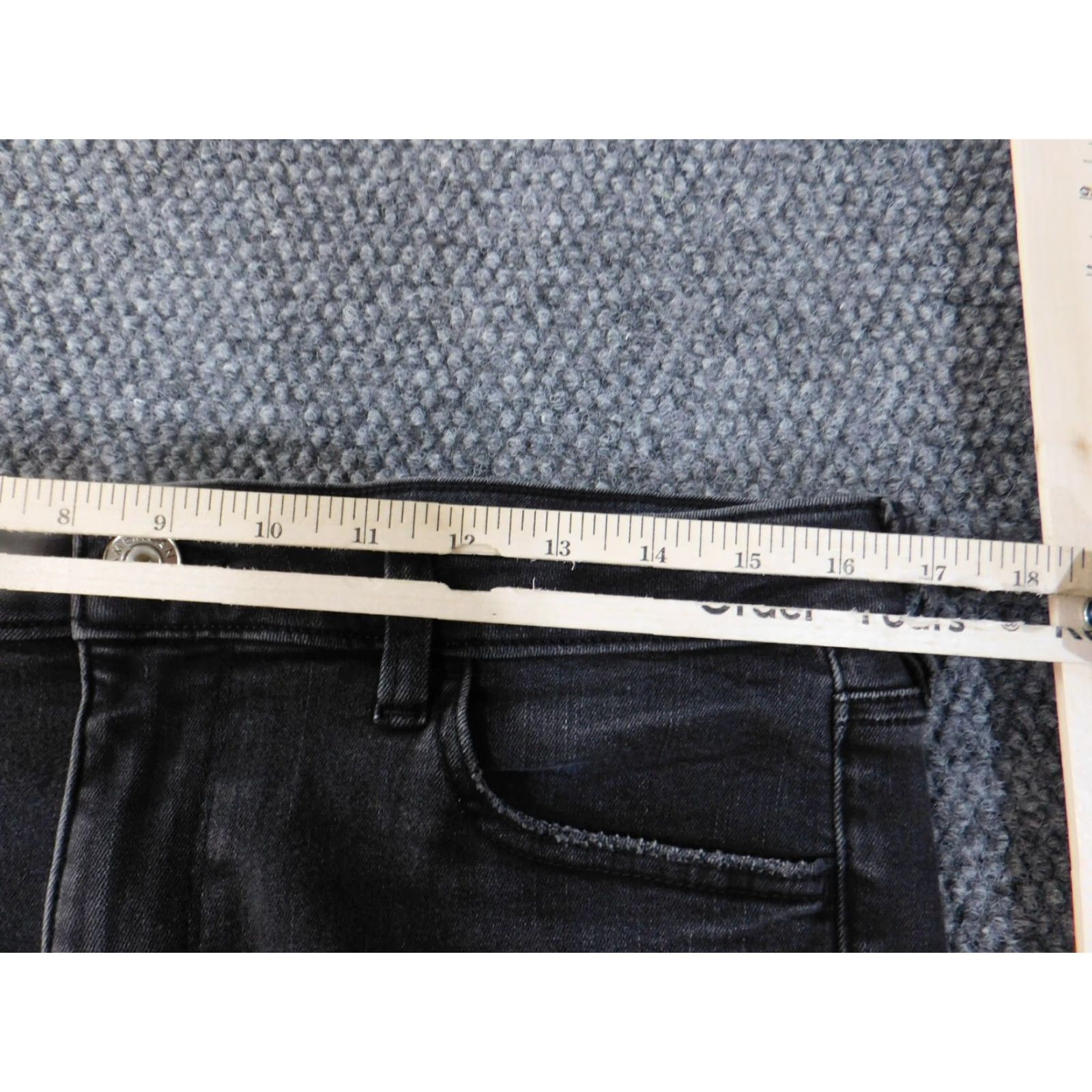 American Eagle Outfitters American Eagle Outfitters Jeans Jegging Womens 14 Black Distressed Retro Vintage-Style Image? Size 24" / US 00 / IT 34 - 4 Thumbnail