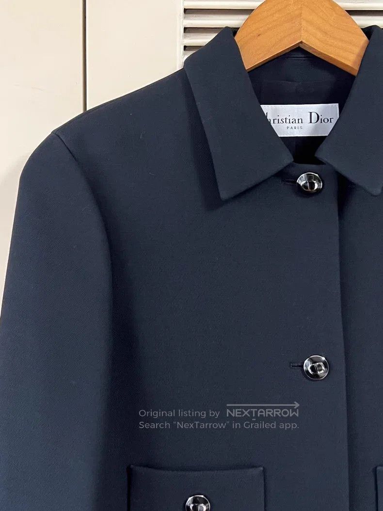 Dior Dior Black short coat Size XS / US 0-2 / IT 36-38 - 4 Thumbnail
