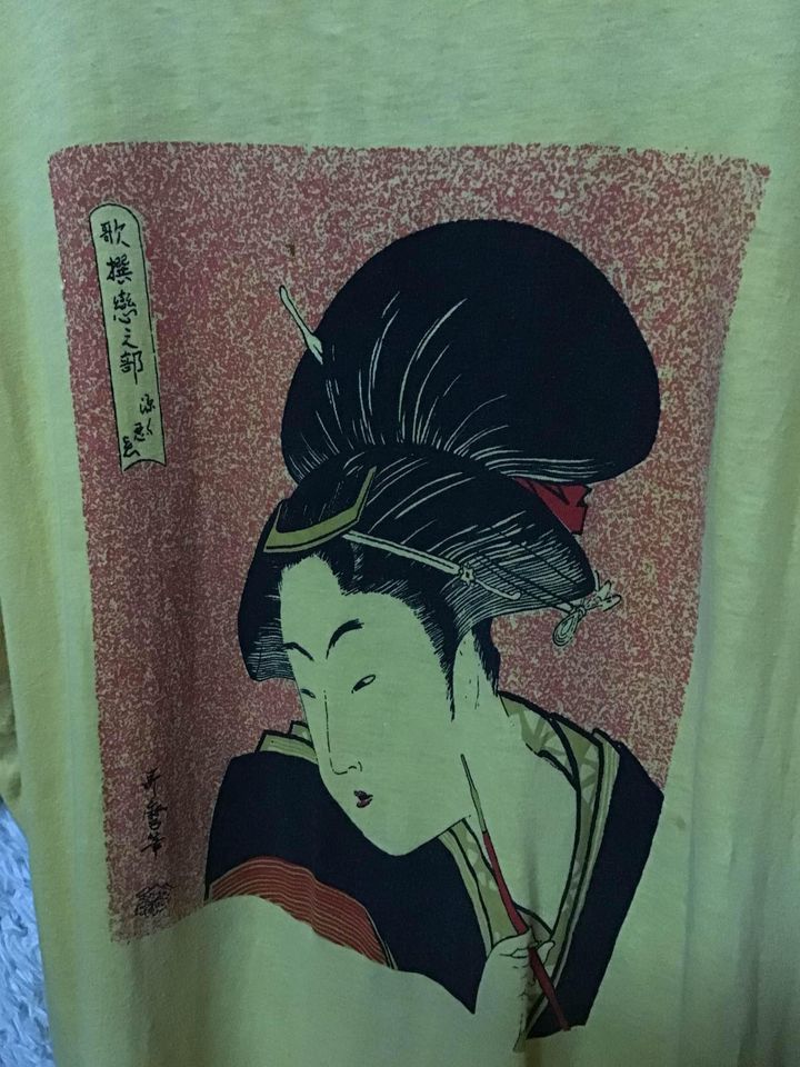 Vintage Vintage gaisha yellow single stitch Size US XL / EU 56 / 4 - 2 Thumbnail