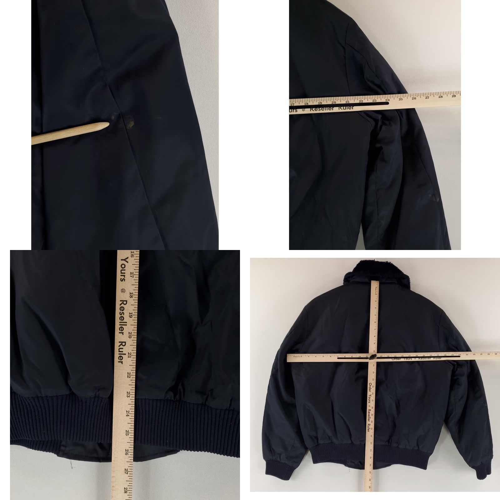 Sears VINTAGE Sears Jacket MA-1 Style Bomber Blue Mens L Jacket Size US L / EU 52-54 / 3 - 8 Thumbnail