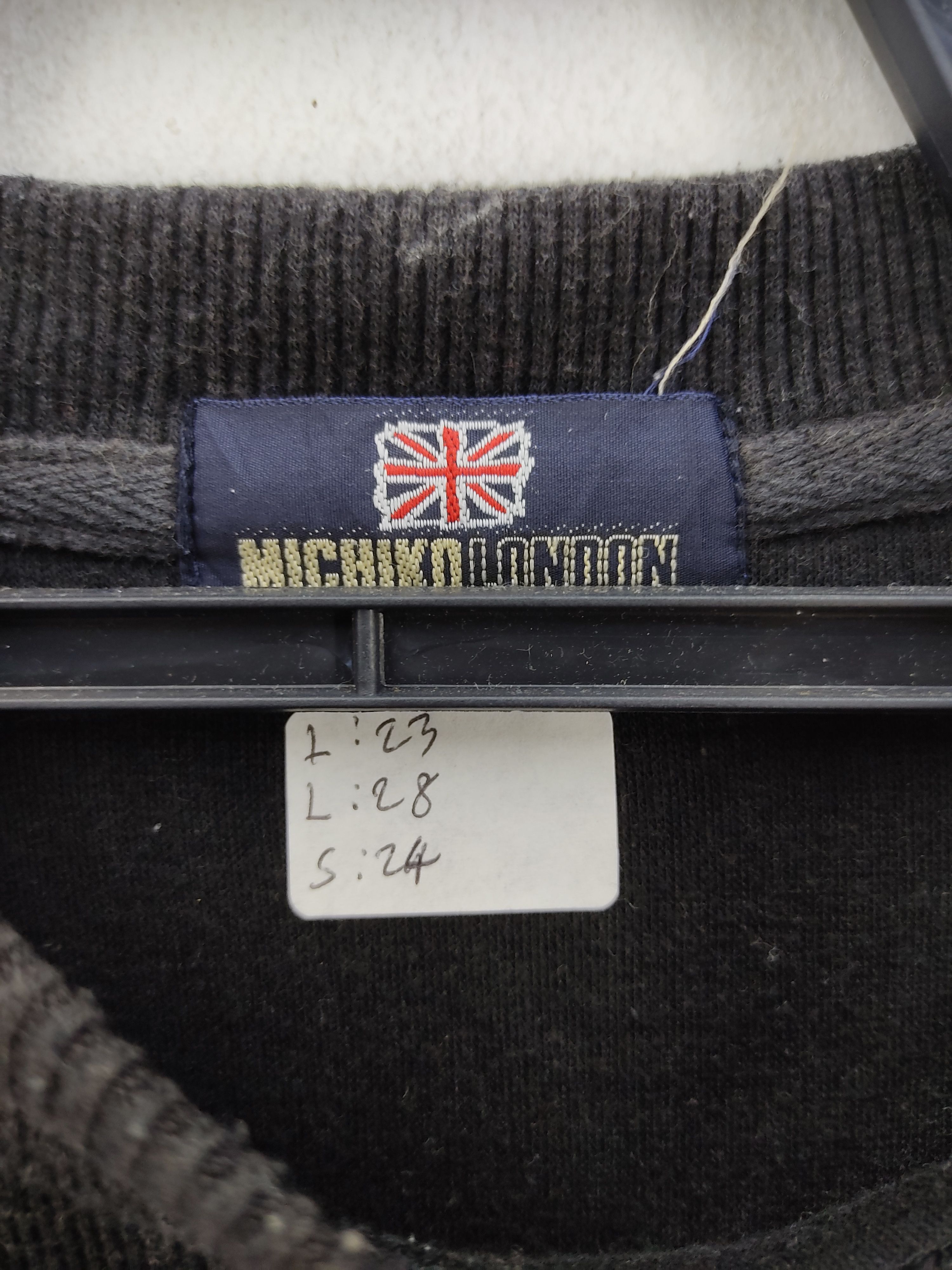 Designer × Michiko Koshino London × Vintage Vintage Japanese Brand Michiko London Sweatshirt Size US L / EU 52-54 / 3 - 5 Thumbnail
