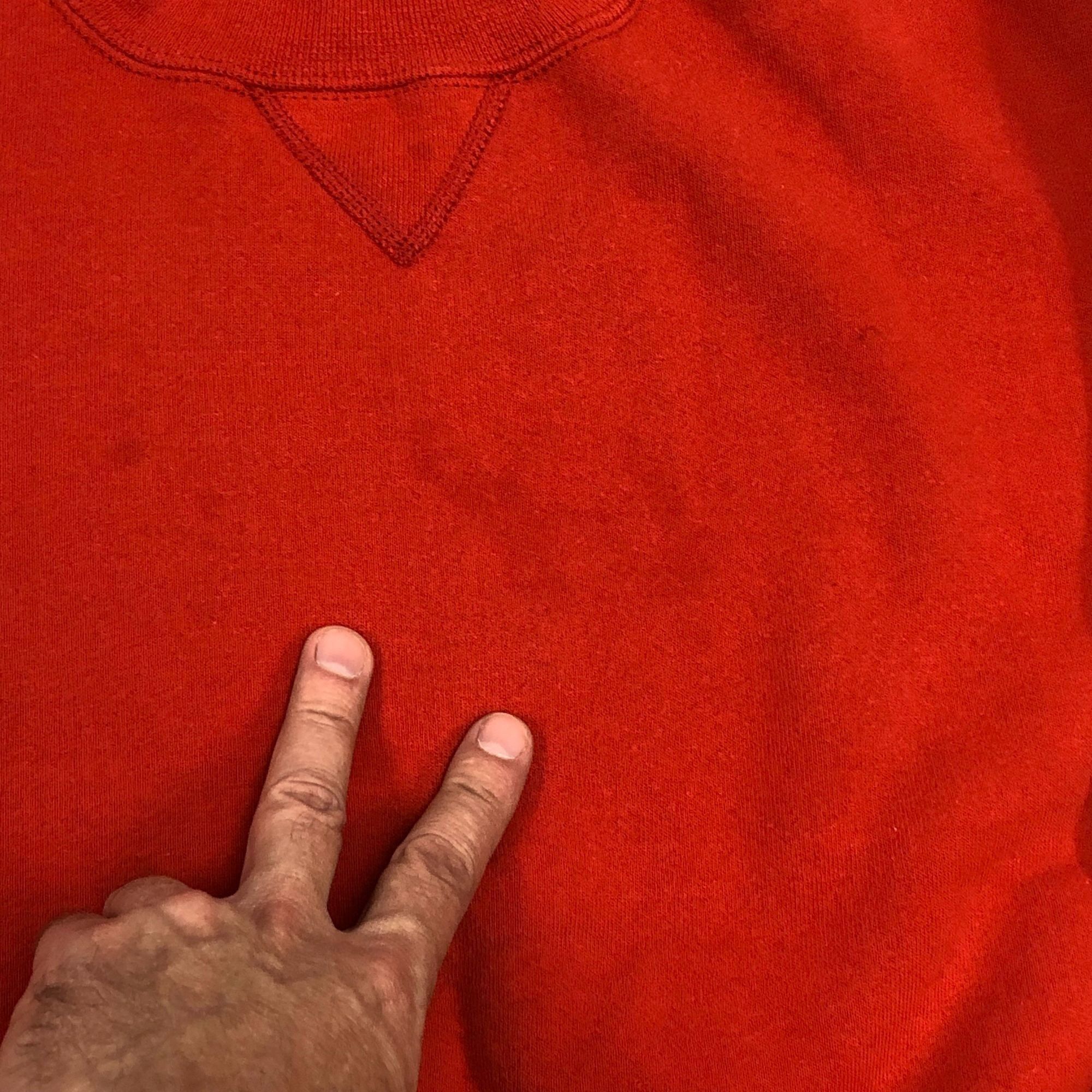 Russell Athletic Vtg Russell Athletic USA RED Crewneck Pullover Sweatshirt Size US M / EU 48-50 / 2 - 5 Thumbnail