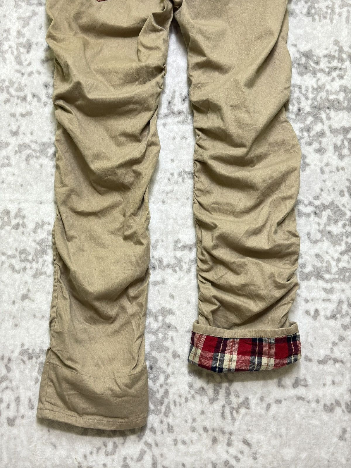 If Six Was Nine Y2k Unbranded Stacked Pant Tartan Design Size US 32 / EU 48 - 10 Thumbnail