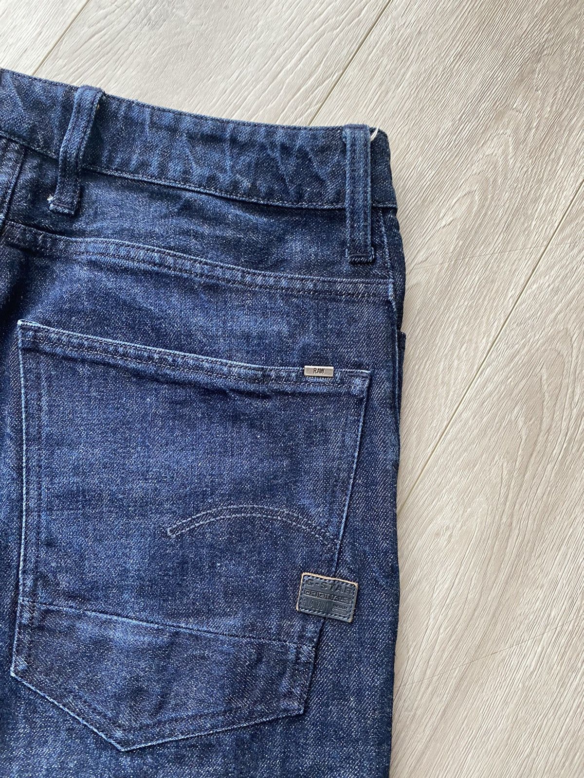 G-Star G Star Raw Motac Sec 3d Slim Dark Gray Denim Jeans Size US 30 / EU 46 - 6 Thumbnail
