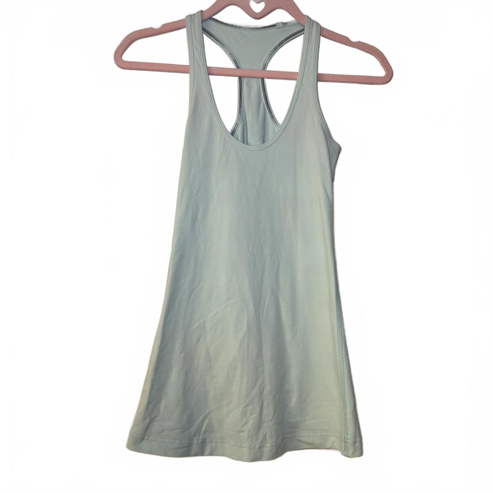 Lululemon lululemon razorback blue tank top Size XS / US 0-2 / IT 36-38 - 1 Thumbnail