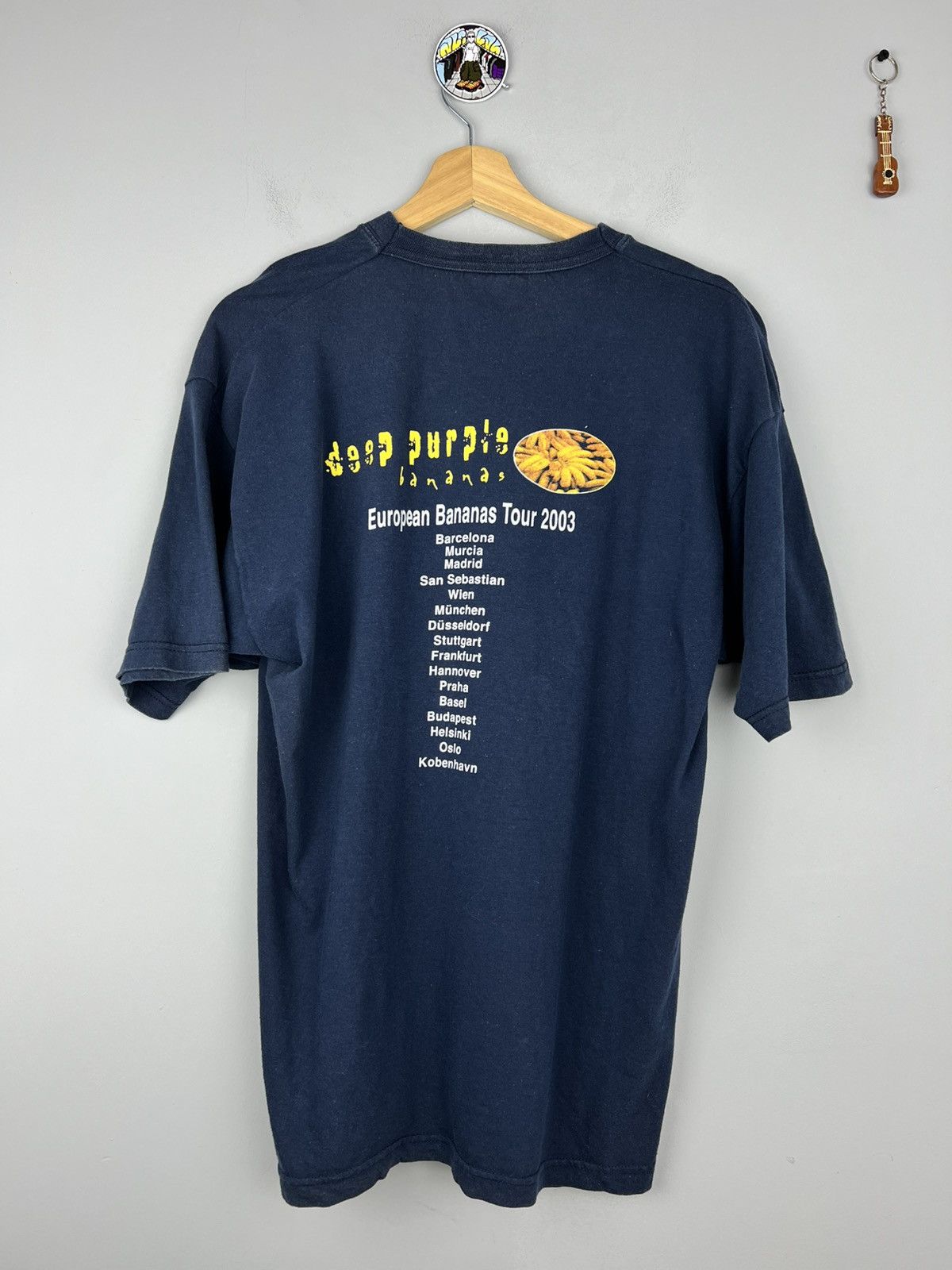 Band Tees × Vintage Rare Deep Purple 2003 Bananas Tour Dragon Logo vintage Size US XL / EU 56 / 4 - 2 Thumbnail
