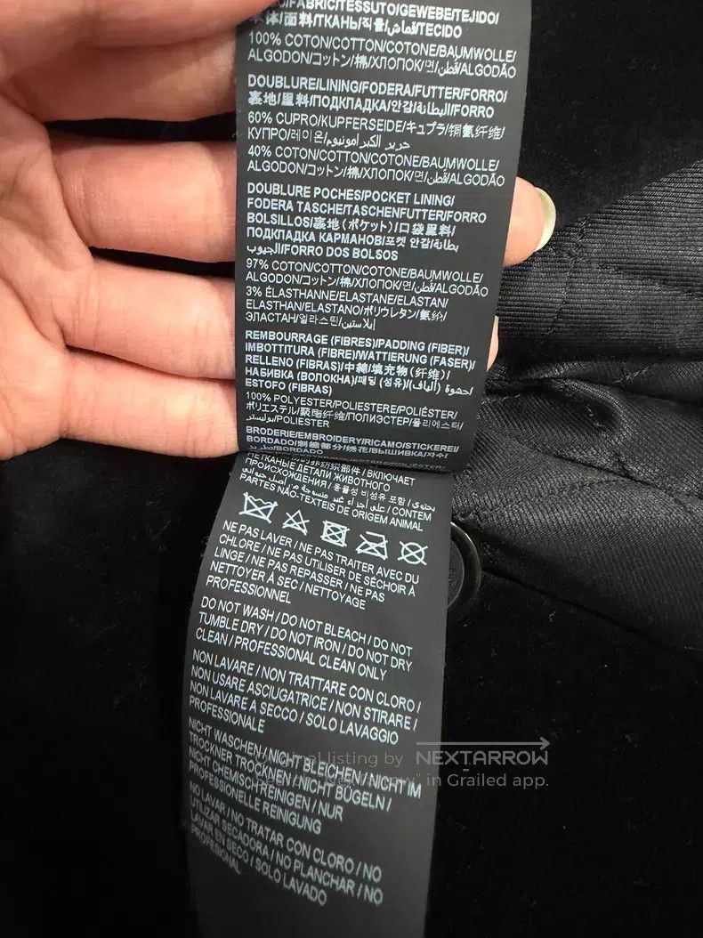 Saint Laurent Paris Saint Laurent Paris size F Crystal Cotton Coat Size US S / EU 44-46 / 1 - 6 Thumbnail