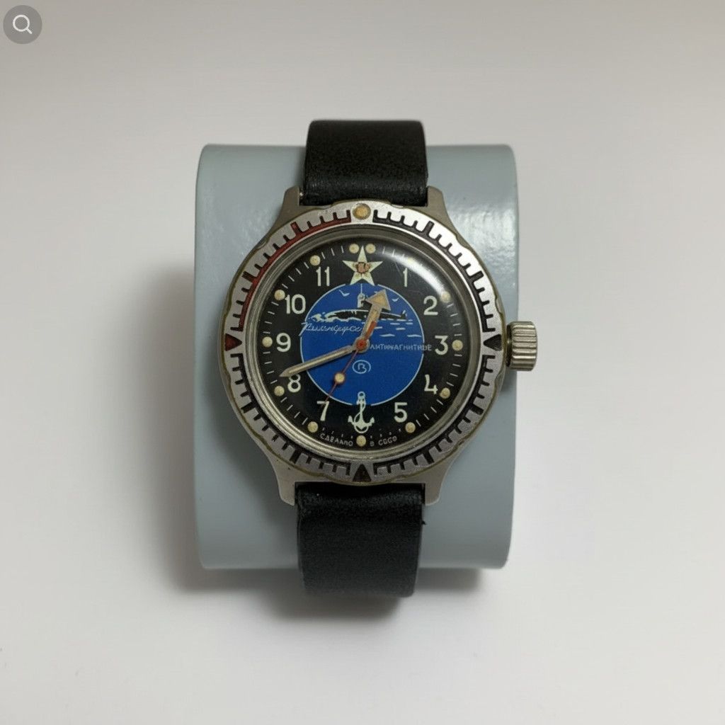 Vintage Vintage Mens Watch Vostok Amphibia Komandirskie Self-Winding Size ONE SIZE - 2 Thumbnail