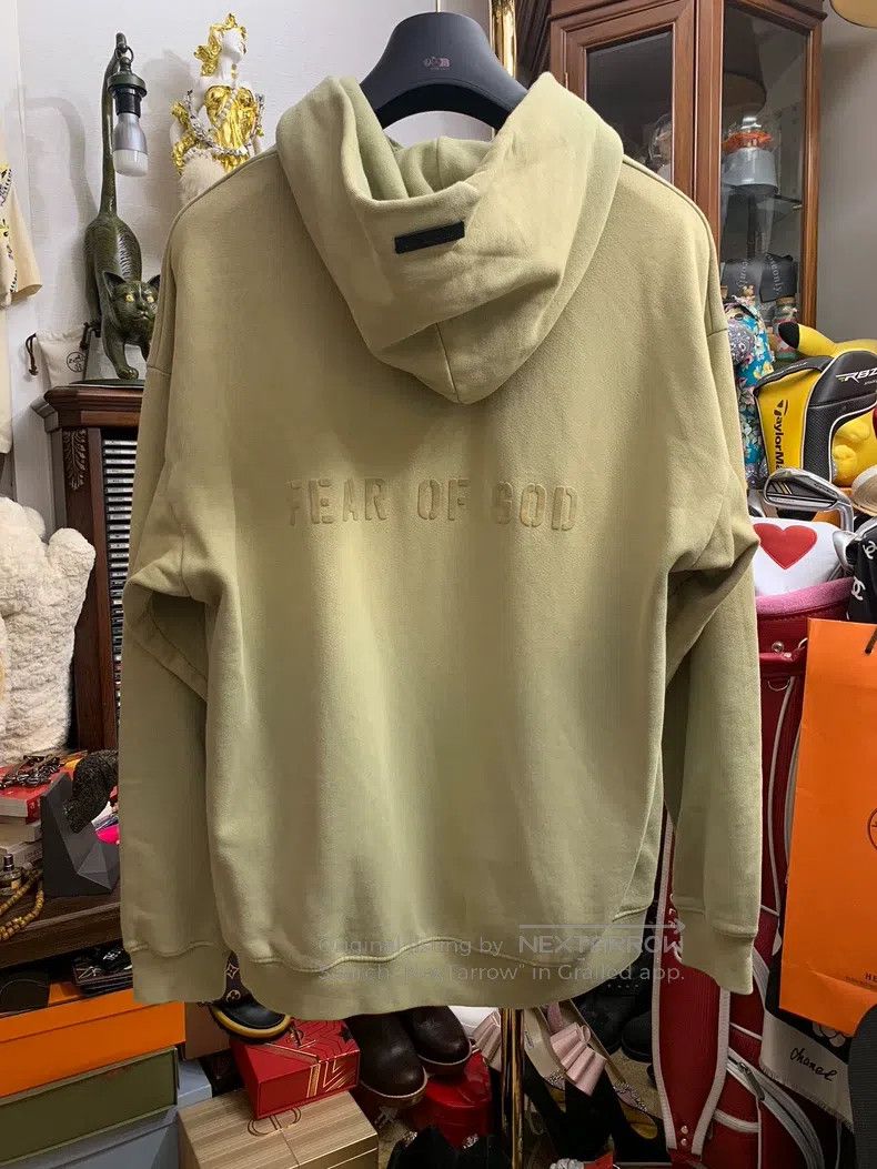 Fear of God fear of god Season 7 distressed faded process flocked swea Size US M / EU 48-50 / 2 - 6 Thumbnail