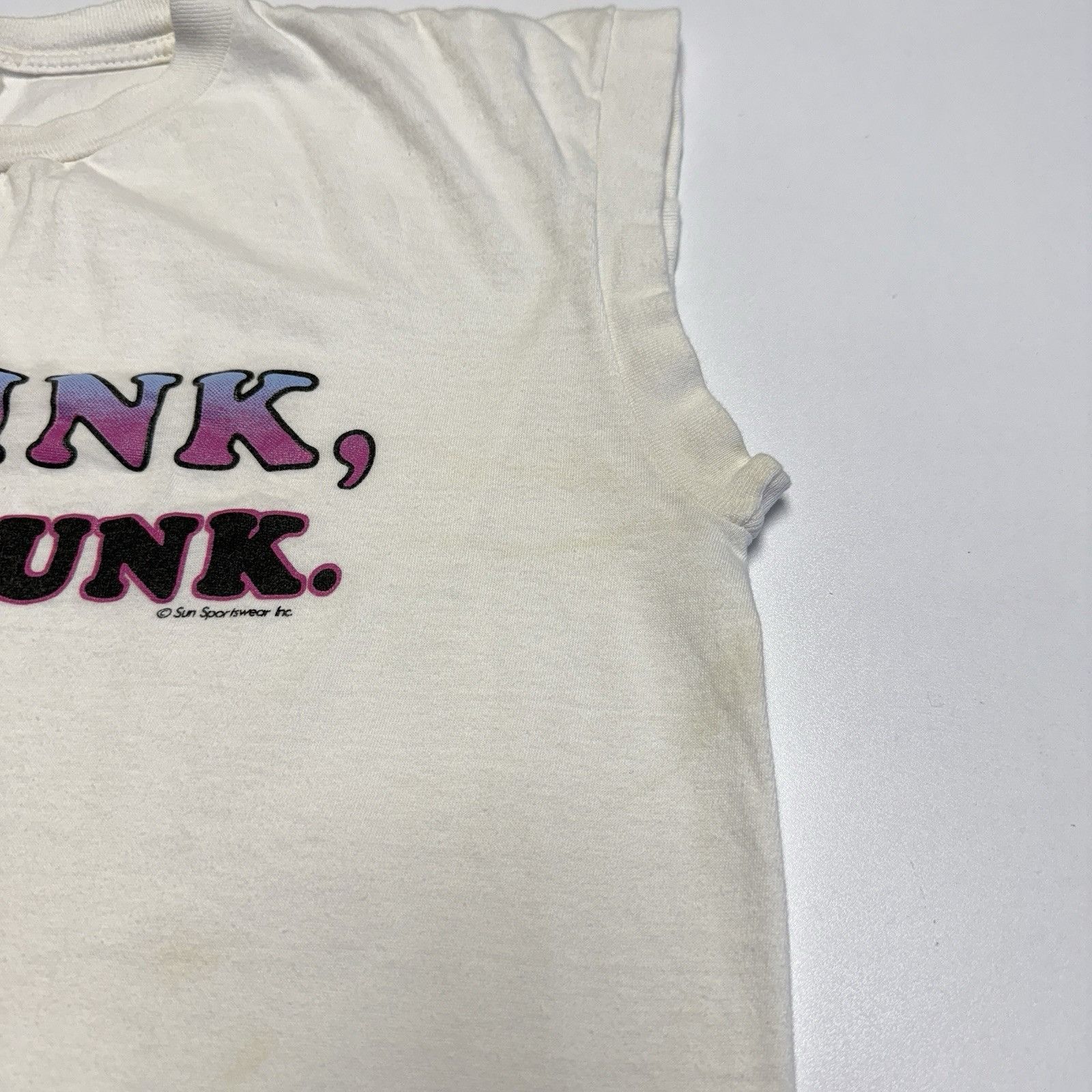 Vintage Vintage 90s Funny Party T Shirt XL 21x25 Eat Drink Get Far & Size US XL / EU 56 / 4 - 6 Thumbnail