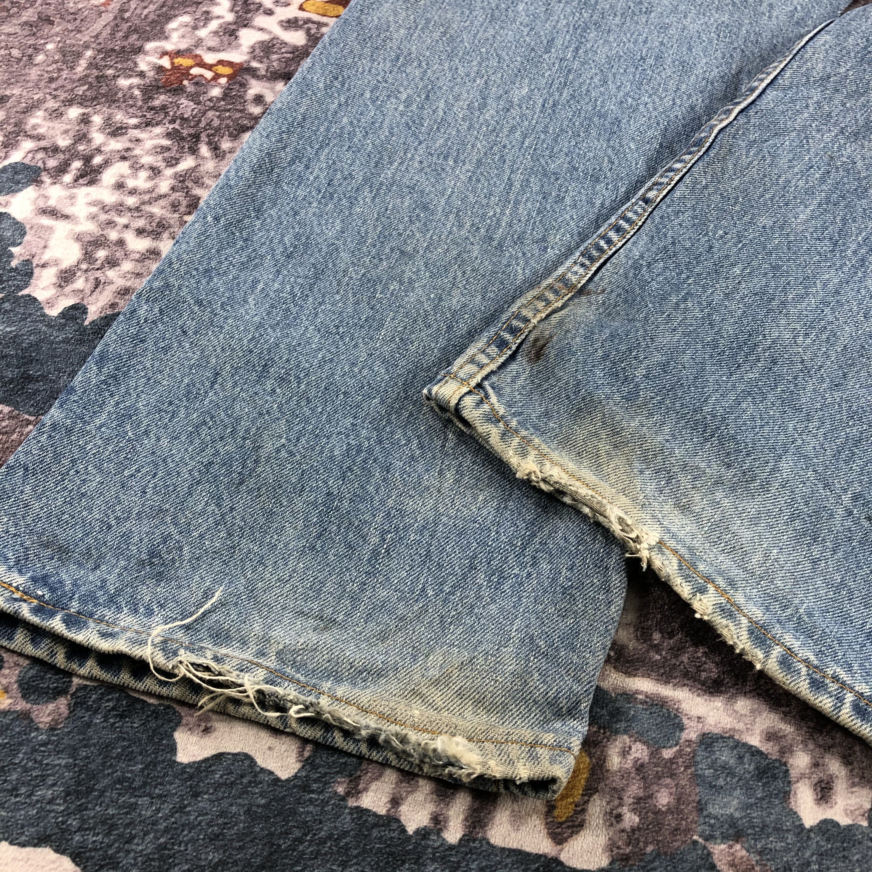 Levi's × Vintage 90s Vintage Blue Wash Levis 505 Jeans-JM2821 Size US 40 / EU 56 - 4 Thumbnail