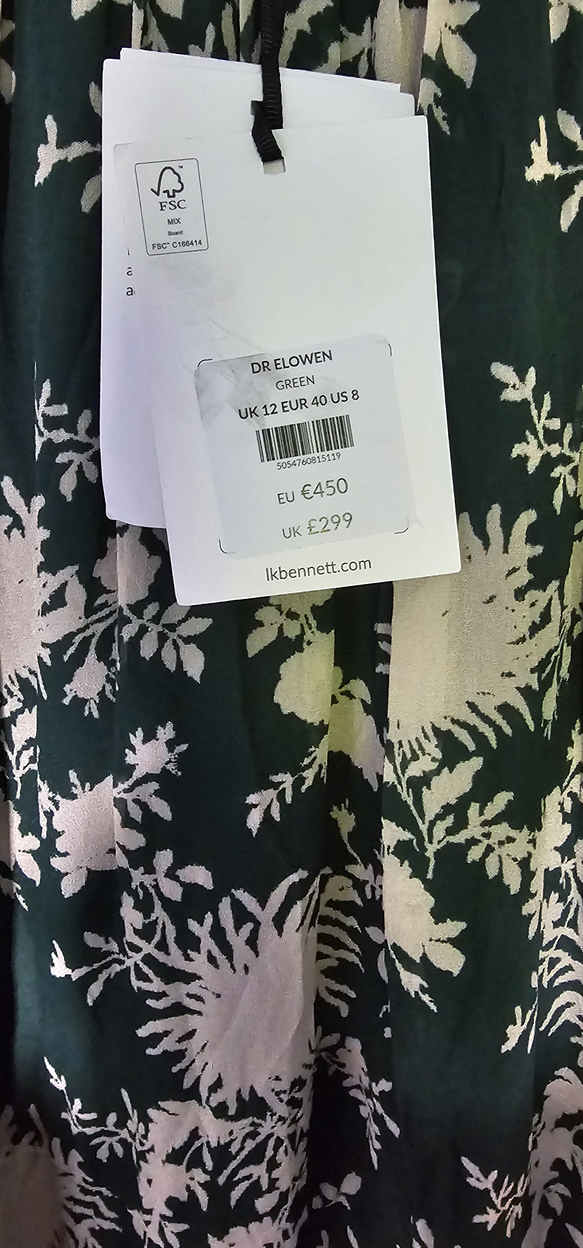 LK Bennett Dress LK Benett Size L / US 10 / IT 46 - 3 Thumbnail