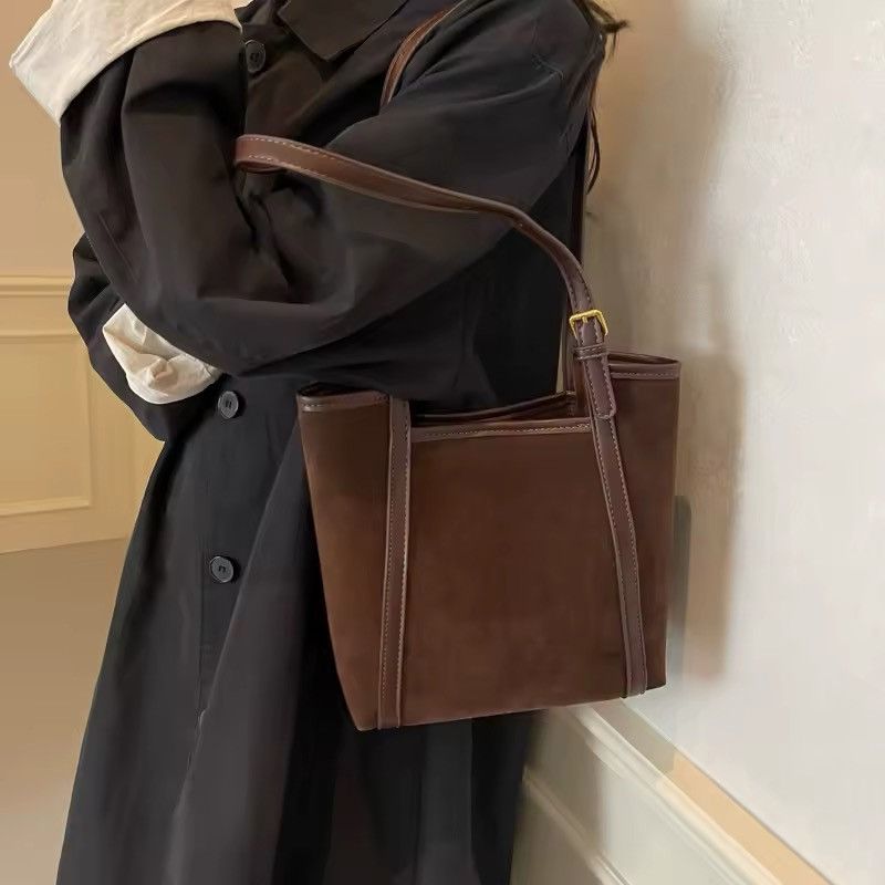 Vintage Retro Vintage Style Shoulder Tote Small Bag Size ONE SIZE - 3 Thumbnail