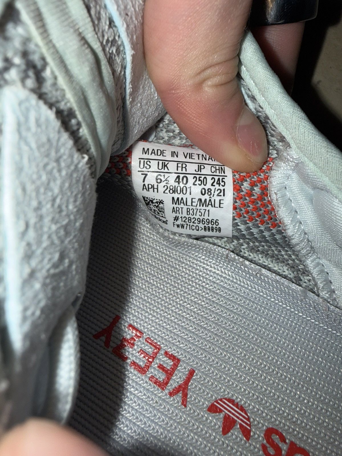 Yeezy Adidas Yeezy Boost 350 V2 PrimeKnit Women’s Sneakers Size US 7 / IT 37 - 6 Thumbnail