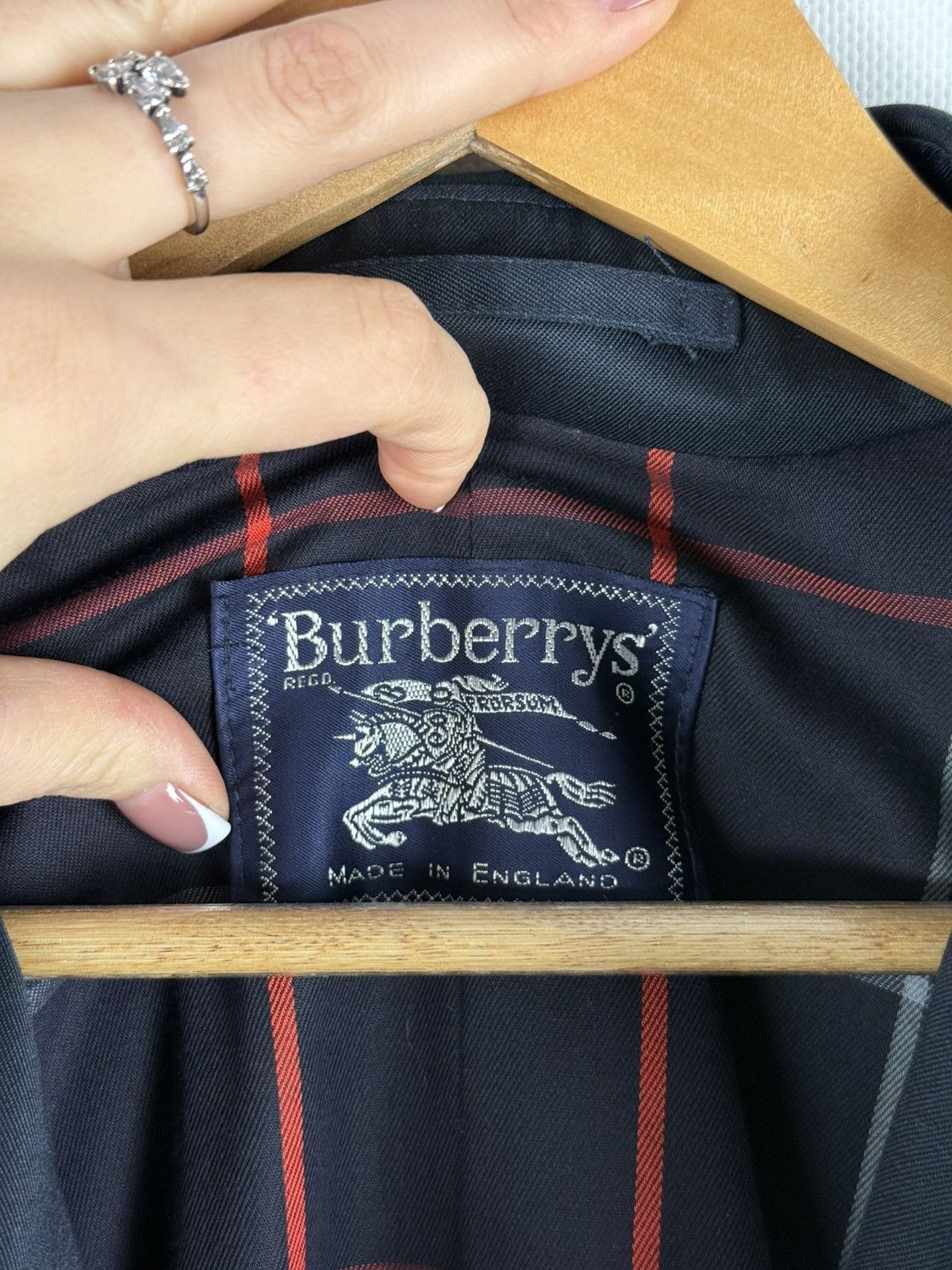 Burberry Burberrys Vintage Belted Double Breasted Trench Coat Jacket Size XXL / US 16-18 / IT 52-54 - 23 Thumbnail