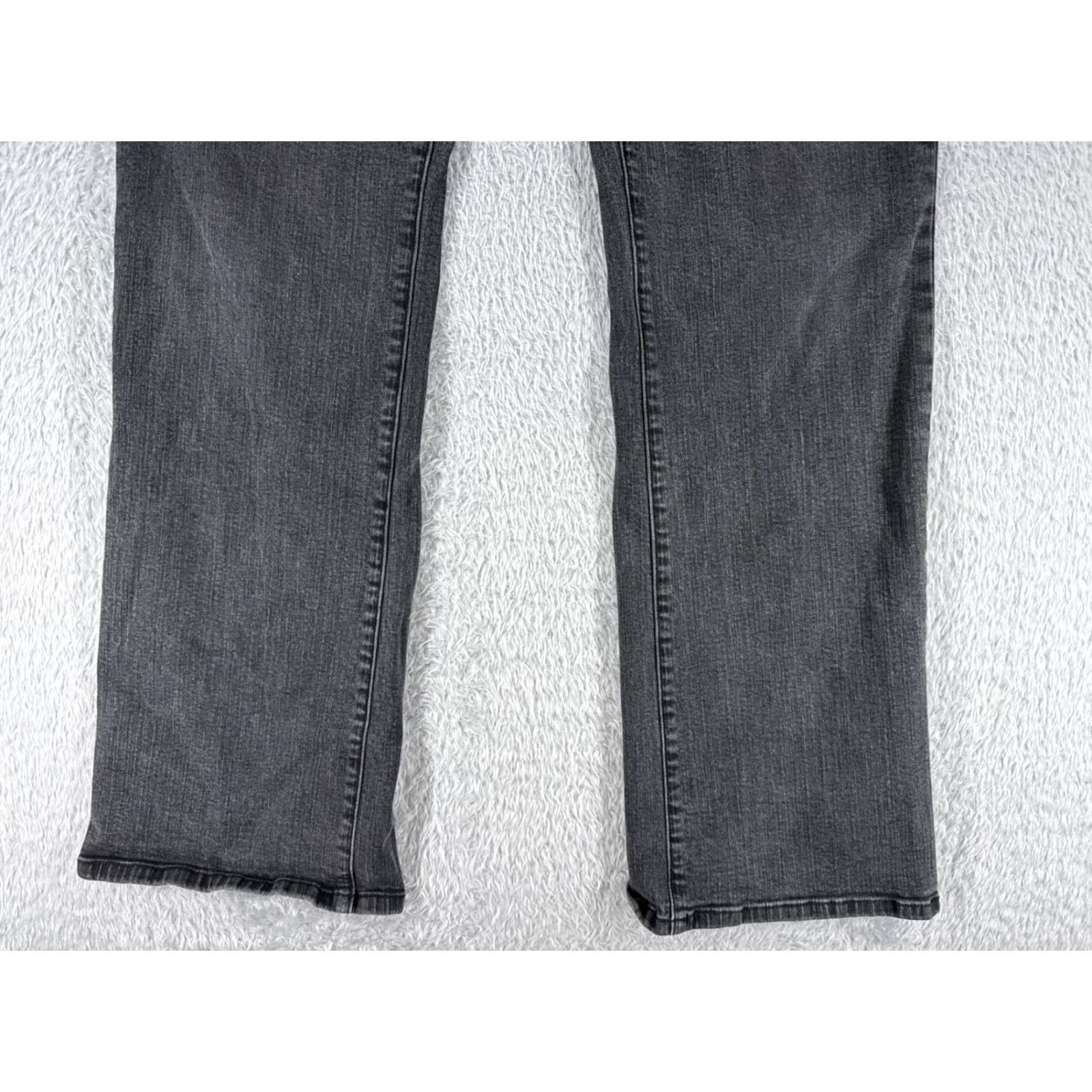 Pendleton Pendleton Jeans Womens 12 Black Denim Bootcut Cotton Blend Mid Rise 28x31 5-Pocket Embroidered Zipper Button Southwestern Style Mens Girls Womens Boys Size 34" / US 12 / IT 48 - 2 Thumbnail