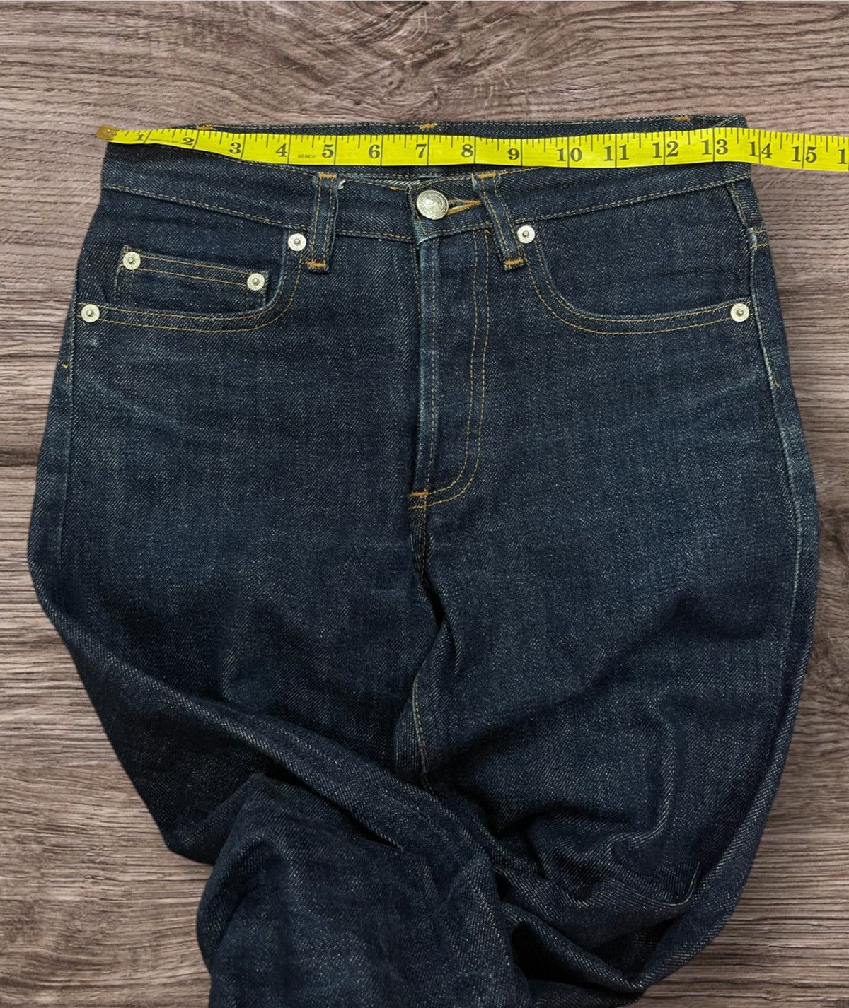 A.P.C. 💸BINDING OFFER💸 A.P.C New Standard Selvedge Denim Jeans Size US 27 - 3 Thumbnail
