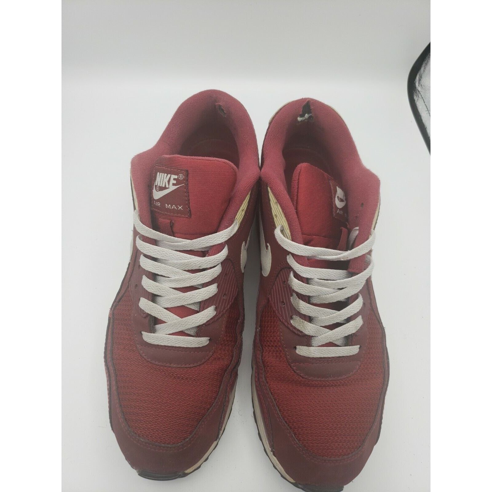 Nike Nike Air Max 90 Sneakers Sz 13 Essential 537384-605 Burgundy Size US 13 / EU 46 - 5 Thumbnail
