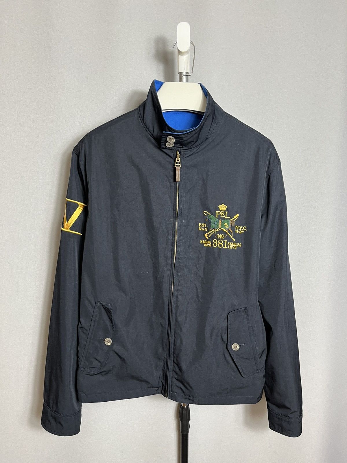 Polo Ralph Lauren Polo Ralph Lauren MMIX Reversible Jacket White Blue Casual Size US L / EU 52-54 / 3 - 2 Thumbnail