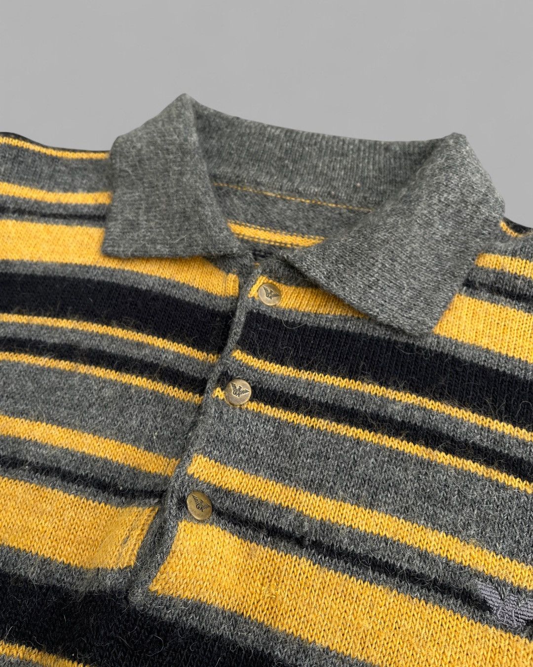 Giorgio Armani 🔥80’s GIORGIO ARMANI Golden Eagle Wool Alpaca Jumper Size US M / EU 48-50 / 2 - 10 Thumbnail