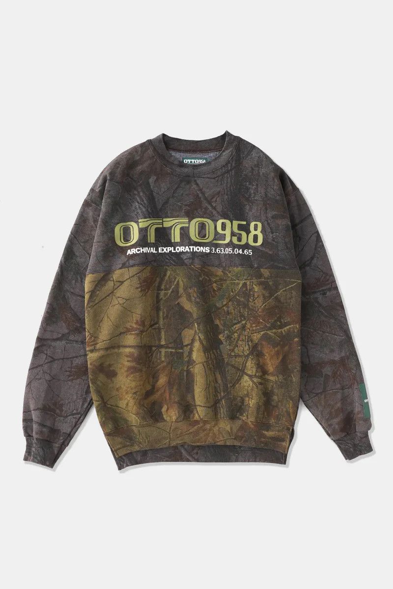 OTTO 958 Otto958 x Fifth General Store - Camo Crewneck Size US XL / EU 56 / 4 - 6 Thumbnail