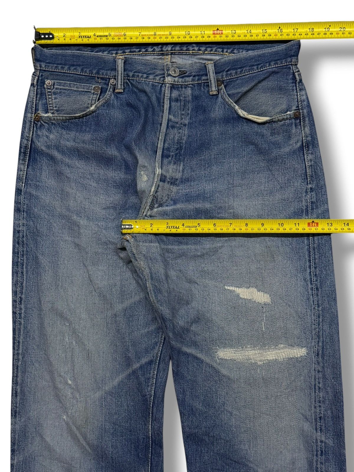 Warehouse & Co. Vintage Warehouse & Co Genus” Japan Selvedge Denim Jeans W34 Size US 34 / EU 50 - 20 Thumbnail