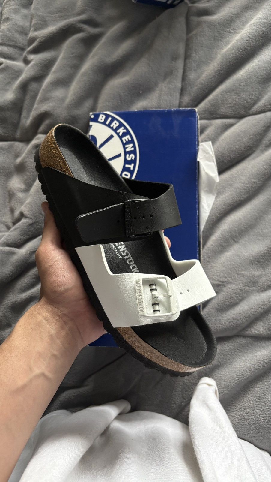 Birkenstock Birkenstock Arizona Split b/w Size US 10 / EU 43 - 1 Thumbnail