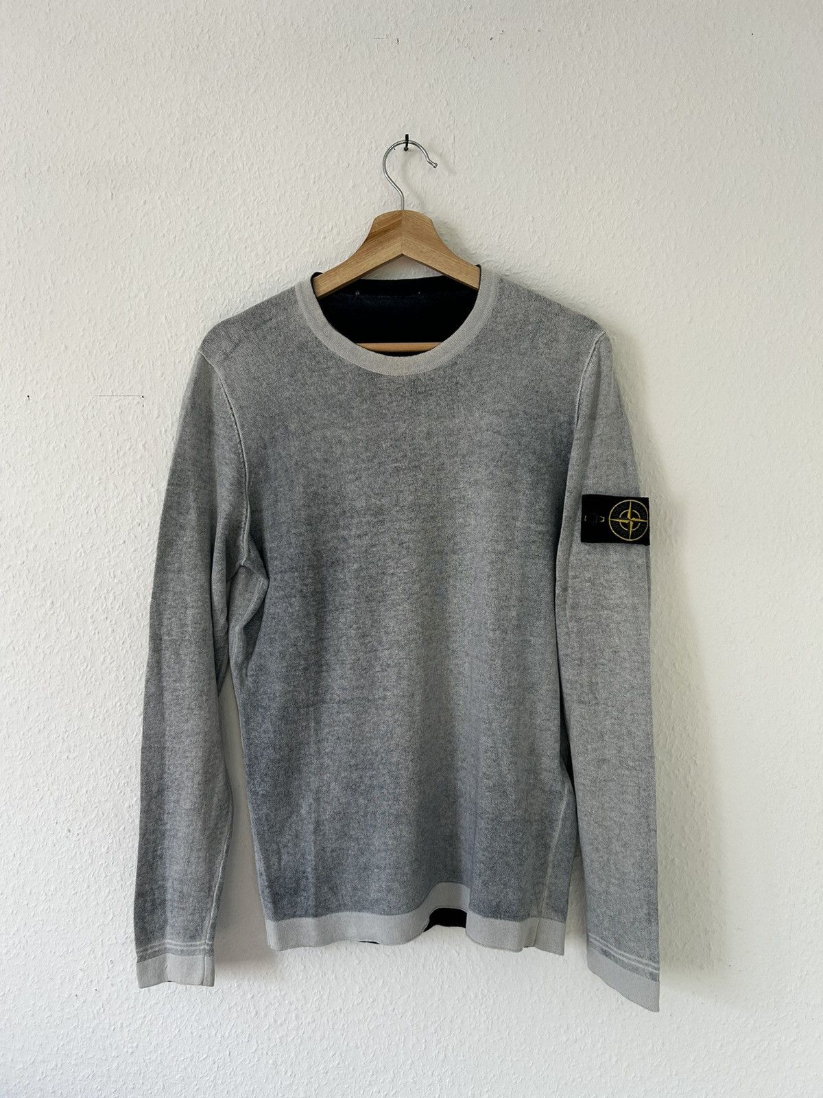 image of Stone Island Knit in Grey, Men's (Size Small)