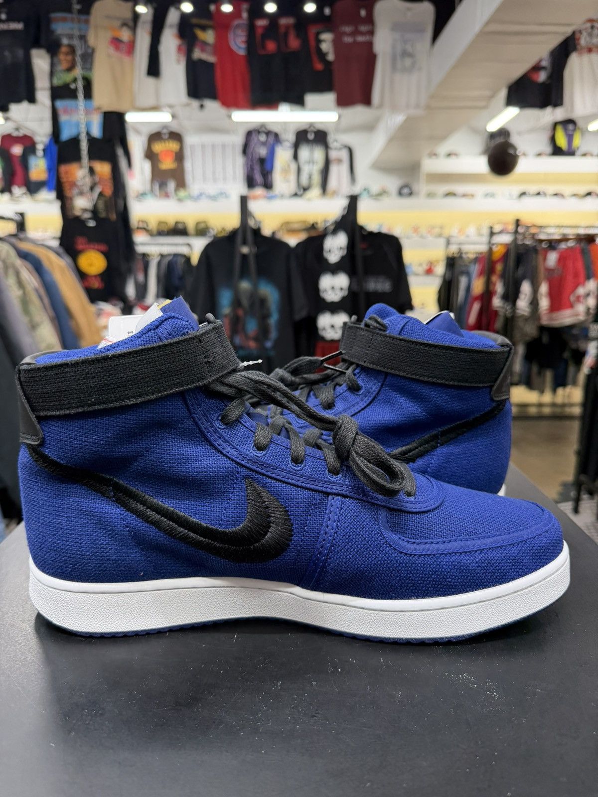Nike × Stussy Nike Vandal High Stussy Deep Royal Blue Size 10.5 (2023) Size US 10.5 / EU 43-44 - 3 Thumbnail