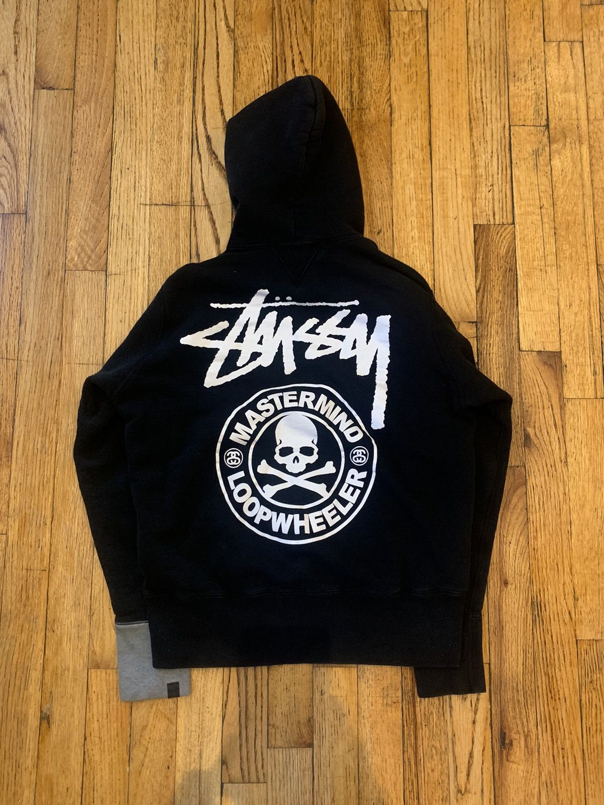 Stussy Stussy x Mastermind Black Hoodie Size XS / US 0-2 / IT 36-38 - 1 Thumbnail