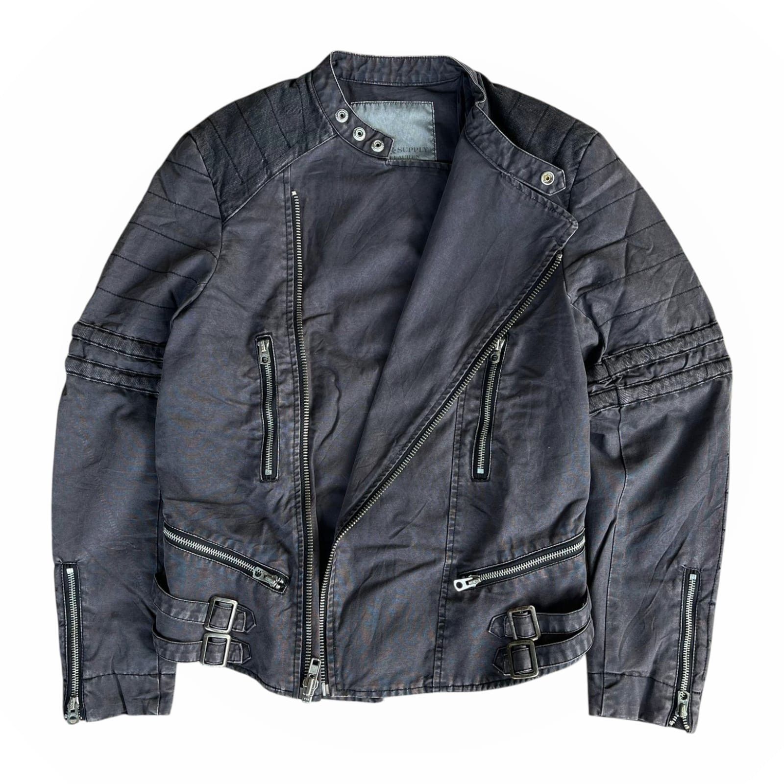 Polo Ralph Lauren Denim & Supply Ralph Lauren Biker Moto Jacket Size US S / EU 44-46 / 1 - 2 Thumbnail