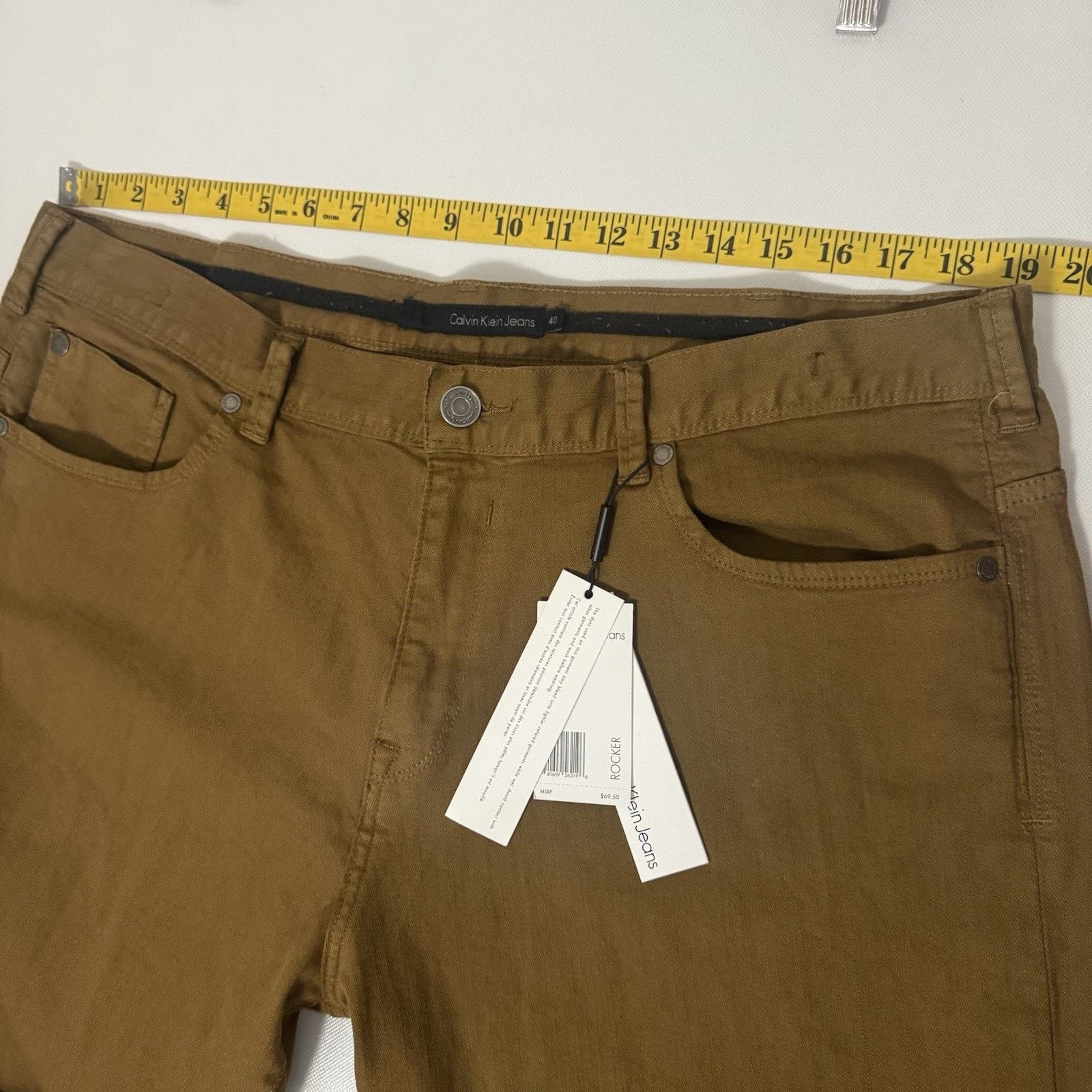 Calvin Klein Calvin Klein Rocker Straight Leg Jeans Preppy Casual Office Size US 40 / EU 56 - 3 Thumbnail