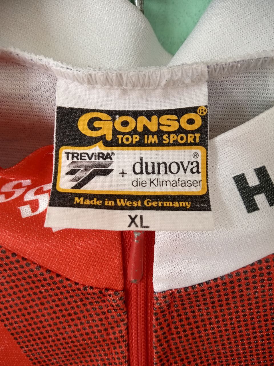 Other Helvetia La Suisse Vintage Cycling Jersey Bike Gonso Shirt Size US XL / EU 56 / 4 - 8 Thumbnail