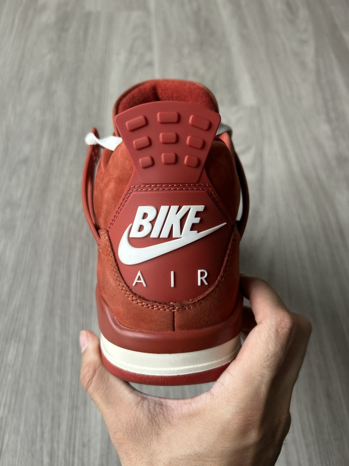 Nike Nigel Sylvester x Air Jordan Retro 4 Brick By Brick Size 9.5 Size US 9.5 / EU 42-43 - 15 Thumbnail