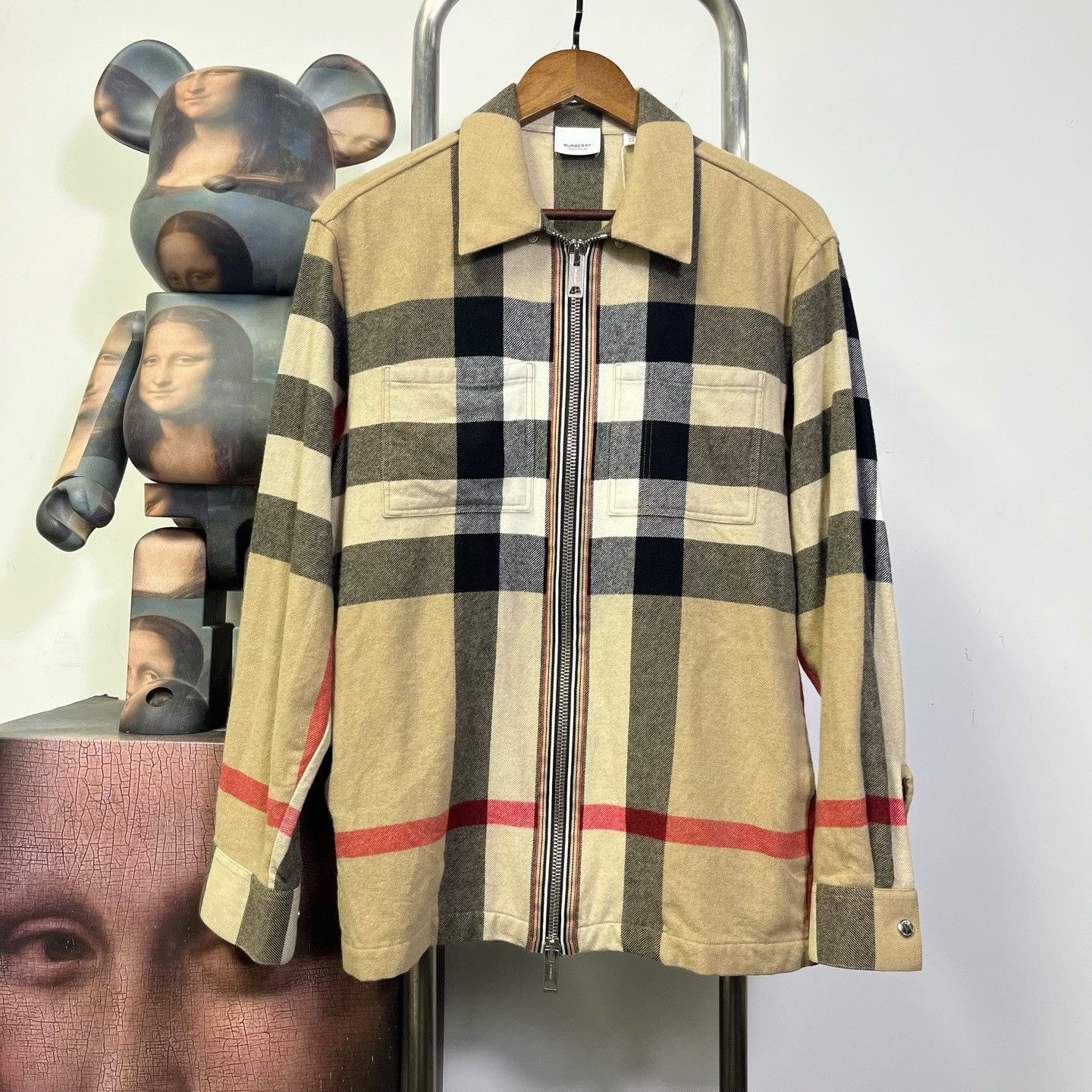 Burberry Burberry Wool Plaid Jacket XS Women Size XS / US 0-2 / IT 36-38 - 1 Thumbnail