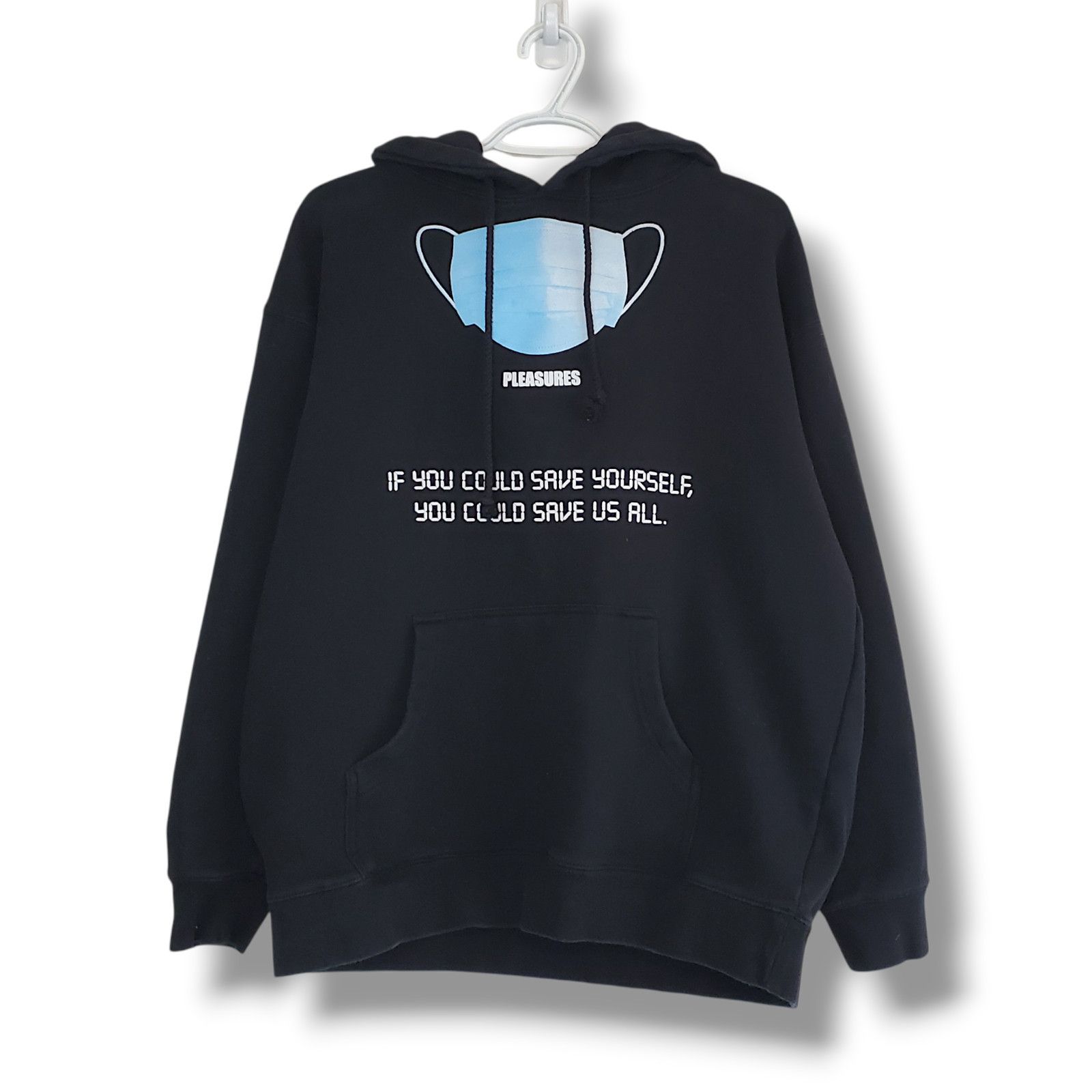 Pleasures Pleasures Save Yourself Mask Hoodie Sweater Black Size L Size US L / EU 52-54 / 3 - 1 Thumbnail