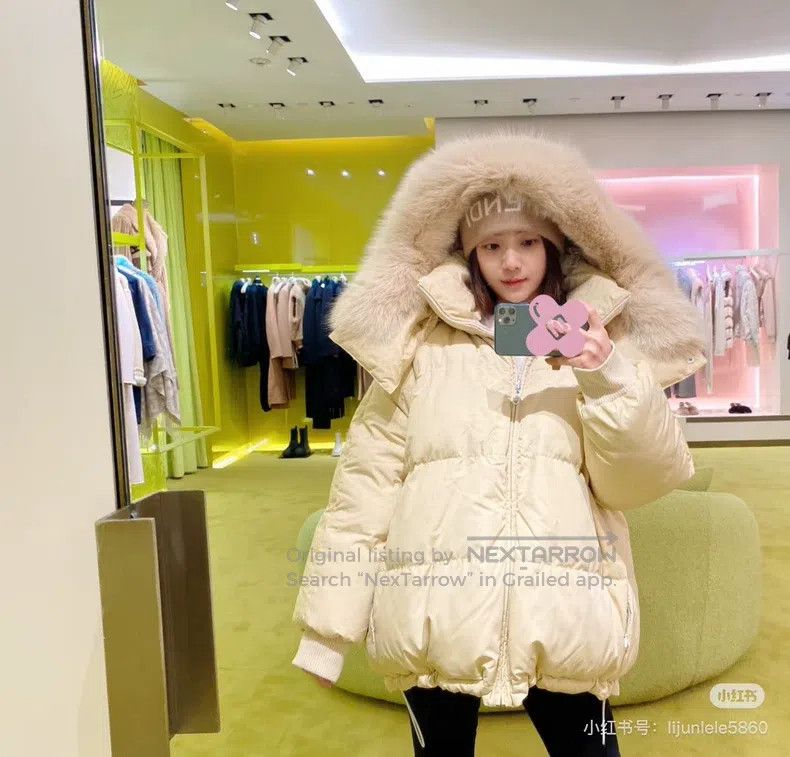 Fendi Fendi Reversible Fur Collar Puffer Jacket Size S / US 4 / IT 40 - 6 Thumbnail