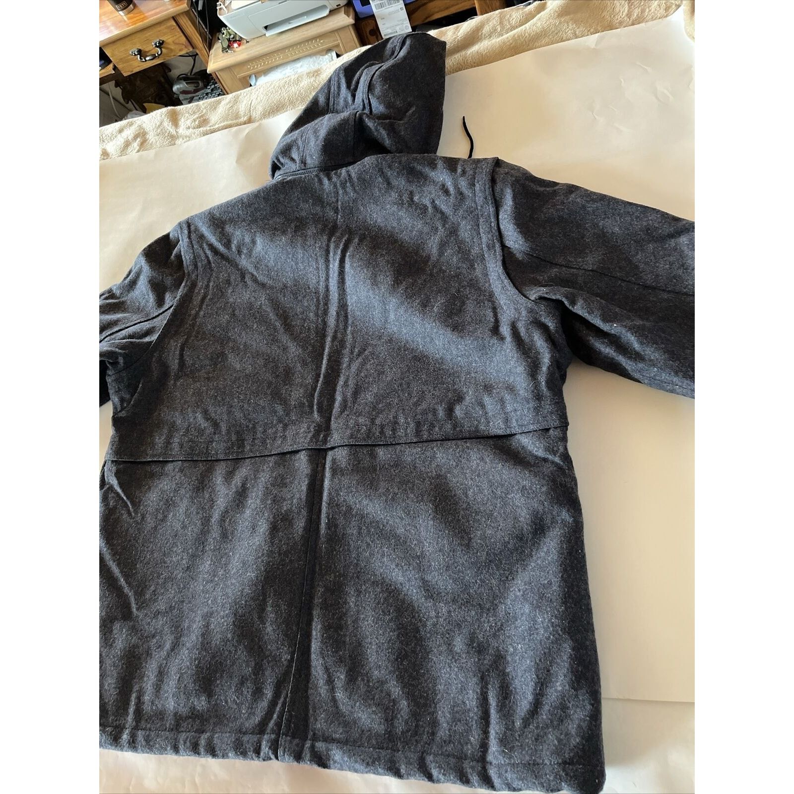 Pacific Trail Pacific Trail Vintage Men’s XL Dark Gray LS Wool Blend Coat Size US XL / EU 56 / 4 - 13 Thumbnail
