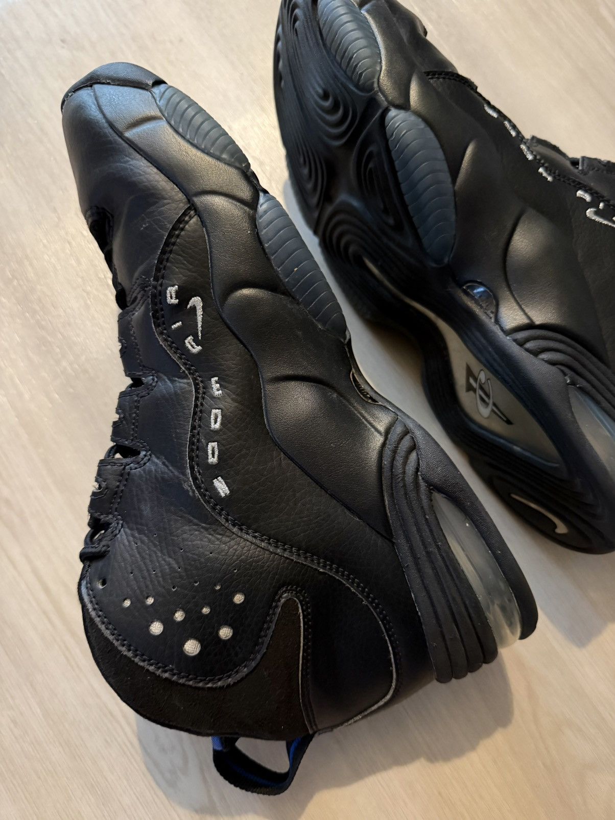 Nike Nike Air Penny 3 Black Varsity Royal - CT2809-001 Sz 9 Size US 9 / EU 42 - 4 Thumbnail