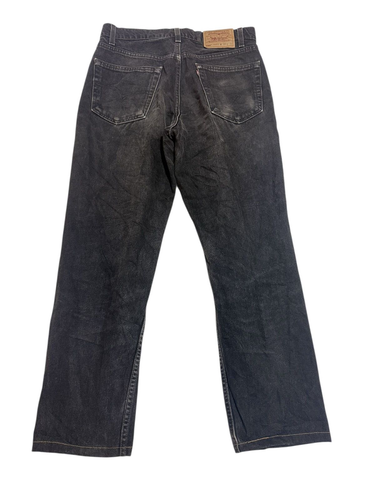 Levi's Vintage Clothing Vintage Levis 550 relaxed fix cut jeans Size US 33 - 2 Thumbnail
